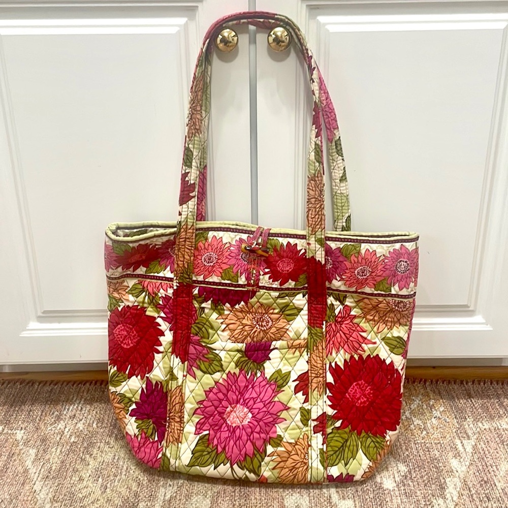 Vera Bradley Hello Dahlia Tote
